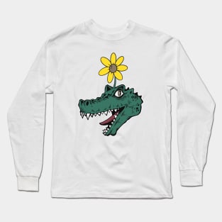 Crocodile head Long Sleeve T-Shirt